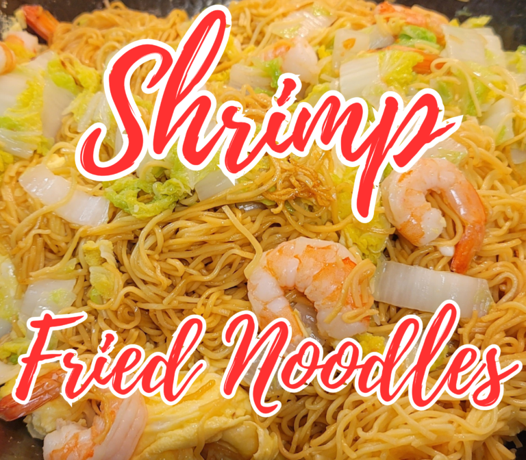 15 Minutes Shrimp Fried Noodles Recipe - Super Quick and Easy Weeknight