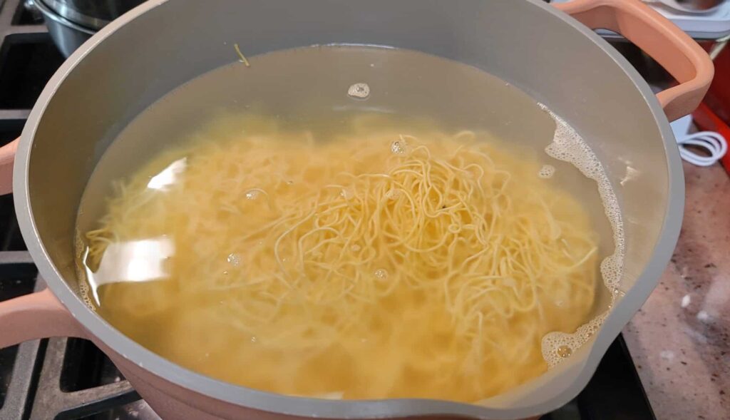 Shrimp Fried Noodles Recipe - Cooked Noodles