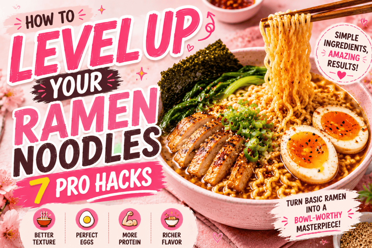 How to Level Up Your Ramen Noodles