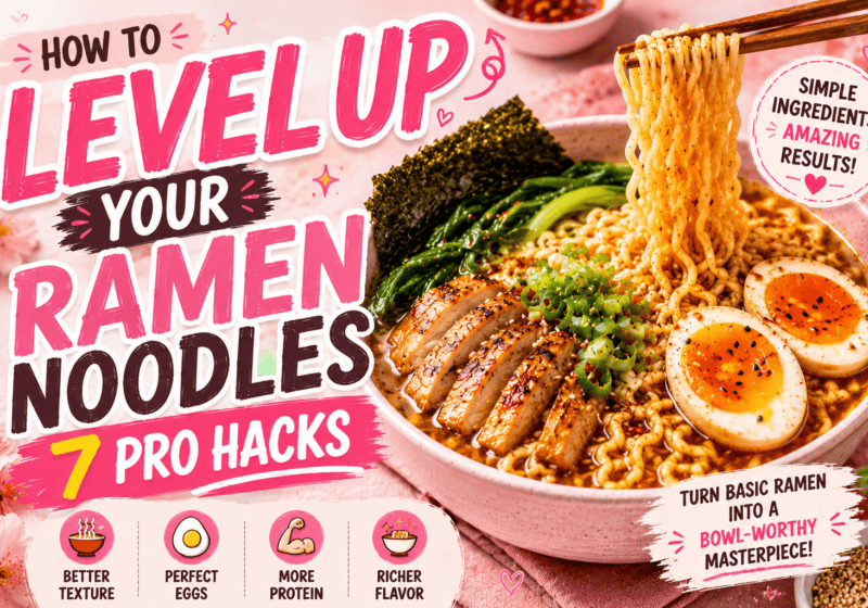 How to Level Up Your Ramen Noodles